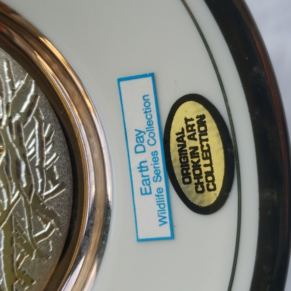 DYNASTY GALLERY. BALD EAGLE PLATE. - Picture 4 of 16